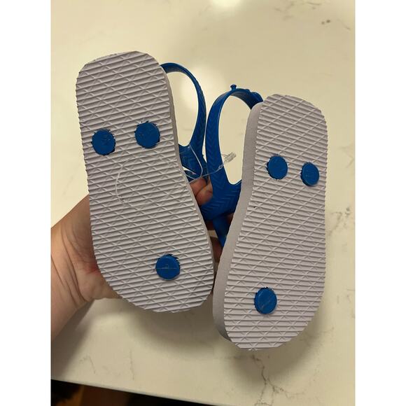 NWT Tropic Sun Toddler Shark Flip Flops 7/8 - Picture 8 of 8